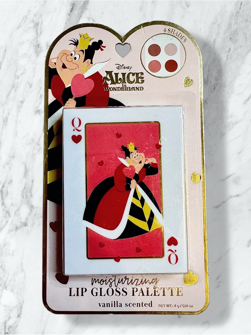 Disney Queen of Hearts Lip Gloss Palette